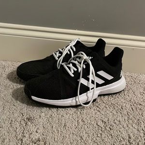 Adidas Court Jam Tennis Shoes- Black